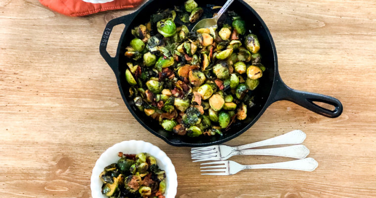Maple Bacon Brussel Sprouts