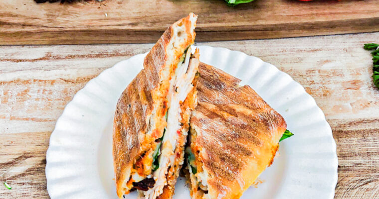 Sun-dried Tomato Pesto Panini