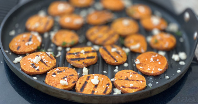 BBQ Sweet Potato Slices
