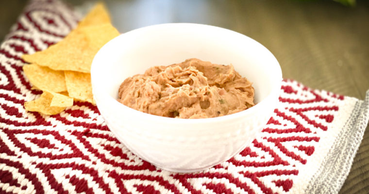 Cheesy Refried Beans