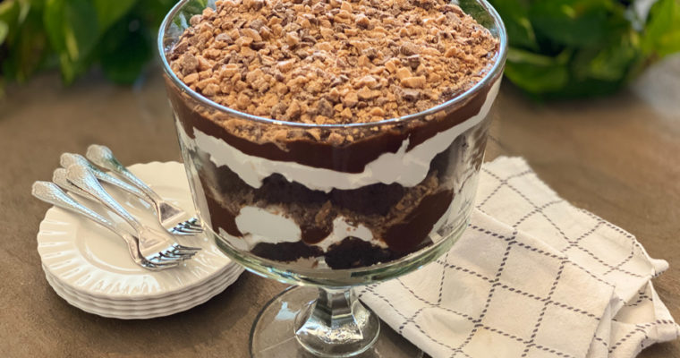 Heath Bar Trifle