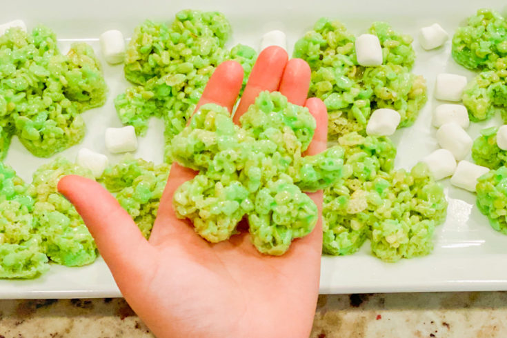 Shamrock Rice Krispie Recipe