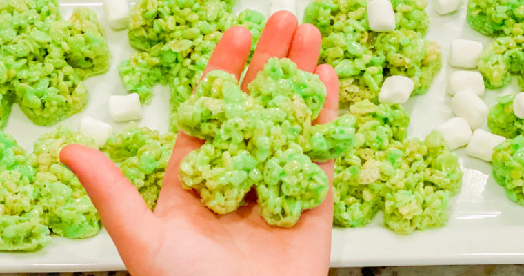 Shamrock Rice Krispie Recipe