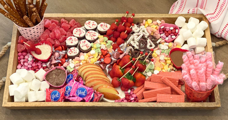 Valentine’s Dessert Board