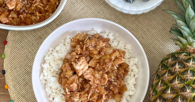 Pineapple Jerk Chicken Bake