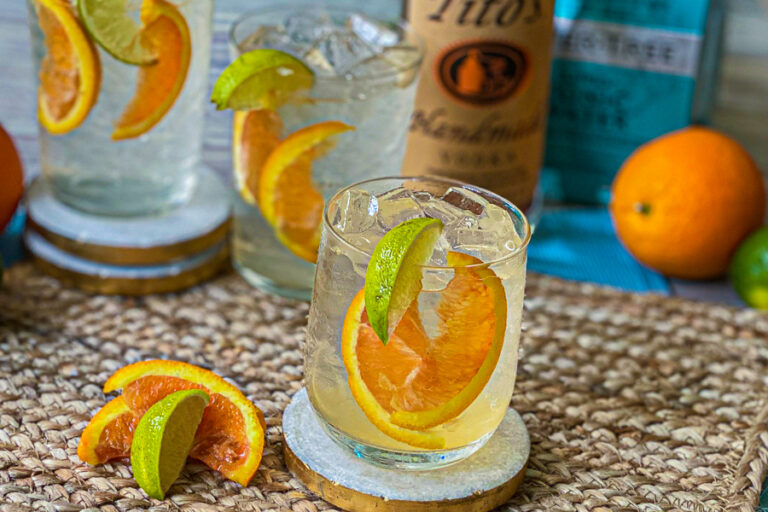 Vodka Tonic with Orange — Fresh Simple Home