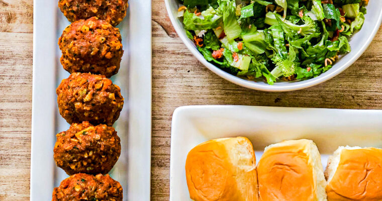 Baked Turkey Burger Sliders