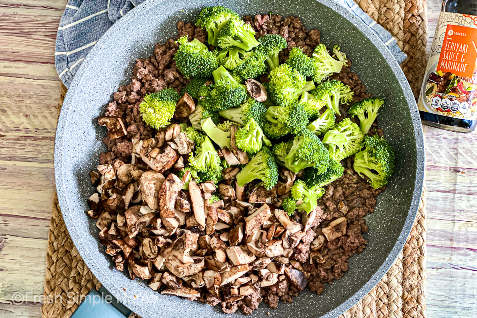 15 Minute Teriyaki Beef and Broccoli — Fresh Simple Home