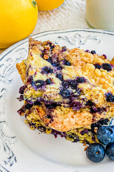 3 Ingredient Blueberry Dump Cake